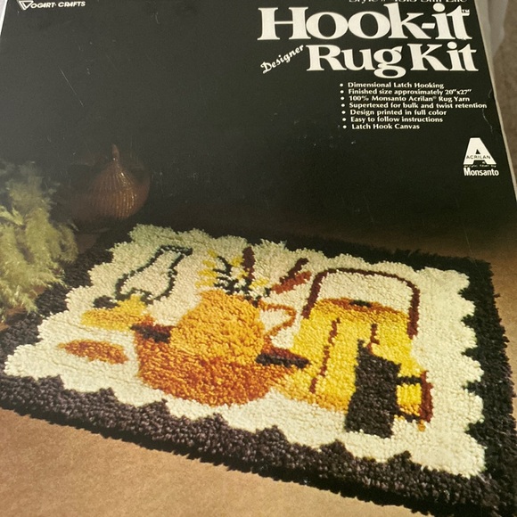 Vogart Craft Still Life Hook-it rug kit - Picture 1 of 4